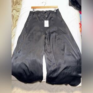 Bardot Black Split-Leg Pants